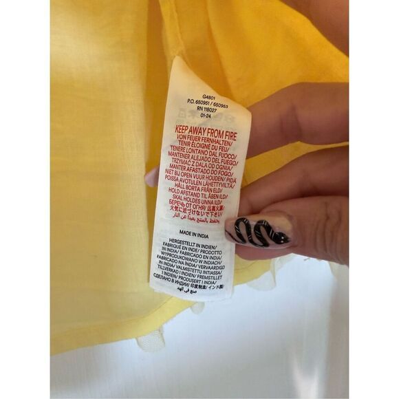 NWOT Mini Boden Sunflower Tiered Tulle Jacket Girls Size 9-10 - Picture 4 of 16